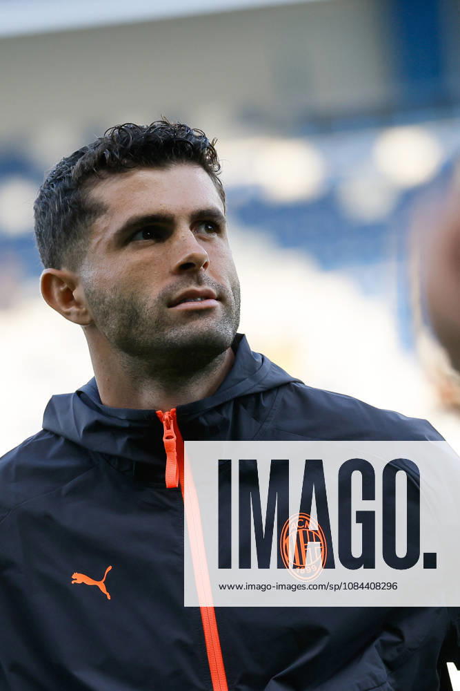 IPA89560361 - Milan s Christian Pulisic during the US Sassuolo vs. AC Milan Italian Serie A soccer match in Reggio Emilia, Italy, on October 11, 2026