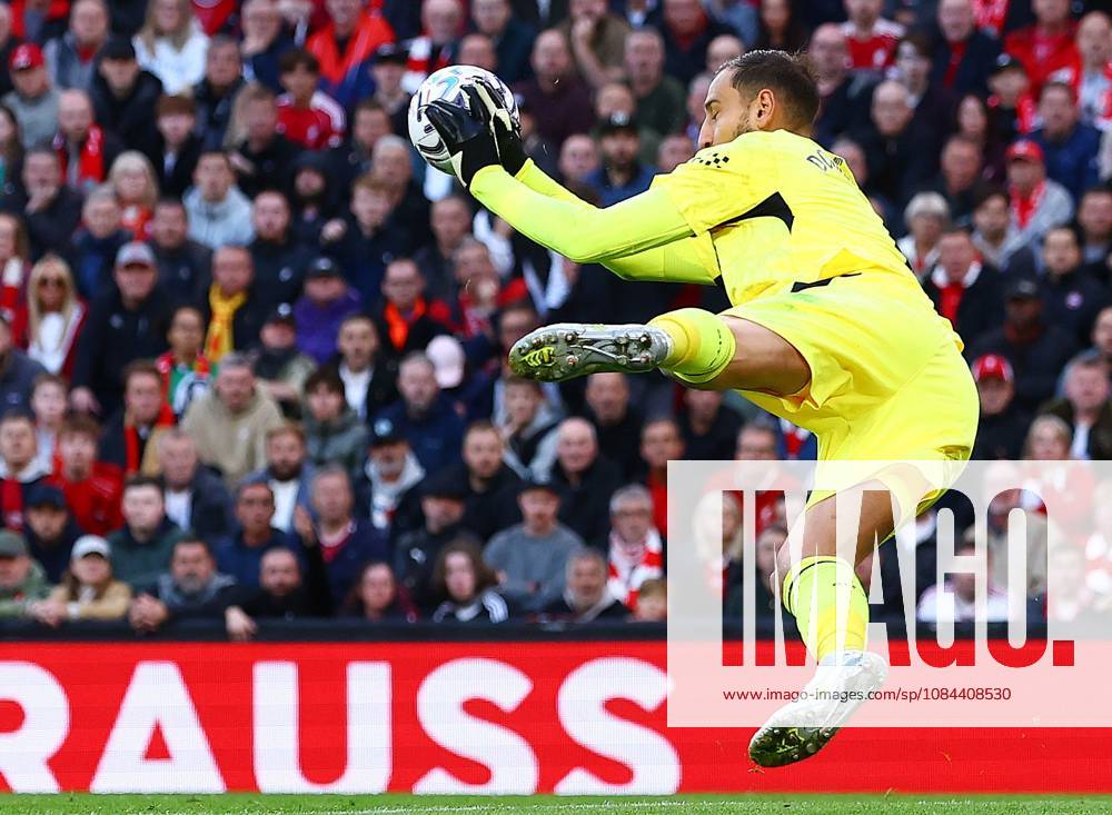 Manchester City goalkeeper Gianluigi Donnarumma makes a save Liverpool v Manchester City, Premier League, Football, Anfield, Liverpool, UK - 11 Oct 2026Liverpool Anfield United Kingdom
