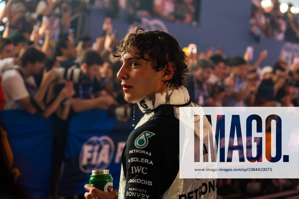 Andrea Kimi Antonelli (ITA) (Mercedes-AMG Petronas F1 Team) in parc fermo after the race of the Formula 1 Singapore Grand Prix 2026 at the Marina Bay Street Circuit. F1 2026: (Race) Singapore Grand Prix In Singapore, Singapore - 11 Oct 2026 - ZUMAs197 20261011_aaa_s197_117
