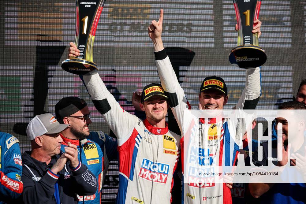 ADAC GT Masters, 11. + 12. Rennen Hockenheim 2026 63 Lamborghini Huracan GT3 EVO 2, LIQUI MOLY Team Engstler Motorsport: Finn Zulauf, Felix Hirsiger - picture by Gruppe C Photography Hockenheim Hockenheimring Baden-Württemberg Deutschland