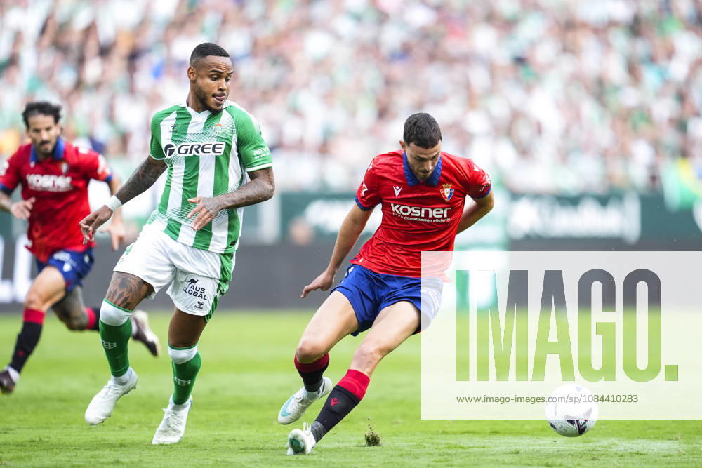 Raul Garcia of CA Osasuna in action during the Spanish league, LaLiga EA Sports, football match played between Real Betis and CA Osasuna at La Cartuja stadium on October 11, 2026, in Sevilla, Spain. Real Betis V CA Osasuna - LaLiga EA Sports - ZUMAa181 20261011_zaa_a181_249