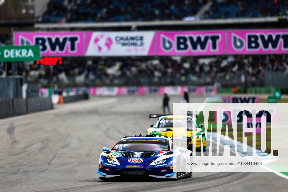 ADAC GT Masters, 11. + 12. Rennen Hockenheim 2026 19 Lamborghini Huracan GT3 EVO 2, LIQUI MOLY Team Engstler Motorsport: Ethan Brown, Tim Hütter - picture by Gruppe C Photography Salzburg Salzburgring Bayern Germany