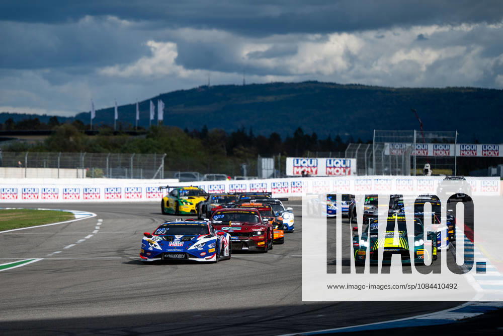 ADAC GT Masters, 11. + 12. Rennen Hockenheim 2026 63 Lamborghini Huracan GT3 EVO 2, LIQUI MOLY Team Engstler Motorsport: Finn Zulauf, Felix Hirsiger, 2 Ford Mustang GT3, Haupt Racing Team: Kiano Blum, Niklas Kalus - picture by Gruppe C Photography Salzburg Salzburgring Bayern Germany