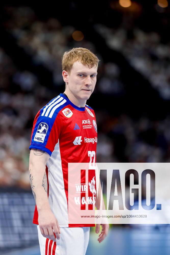 Kiel, October 11, 2026; Handball, 2026–27 Bundesliga 1, THW Kiel vs. Handball Club Hamburg; Noah Beyer, HC Hamburg, 22