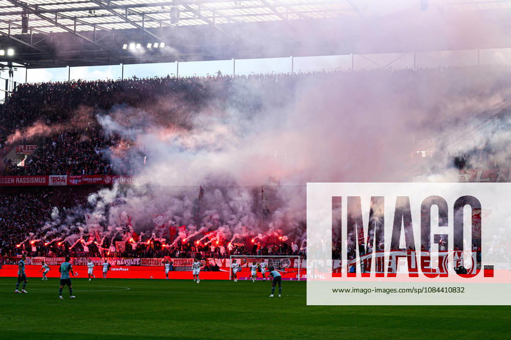 COLOGNE, GERMANY - 11 OCTOBER, 2026: - The Bundesliga match 1. FC Koeln vs. Borussia Moenchengladbach at RheinEnergieSTADION.
