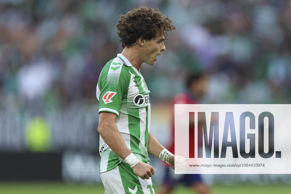 ESP: Real Betis - CA Osasuna. La Liga EA Sports. Matchday 8. Rodrigo Riquelme of Real Betis during the La Liga EA Sports match between Real Betis and CA Osasuna played at La Cartuja Stadium on Oct 11, 2026 in Sevilla, Spain. kpng