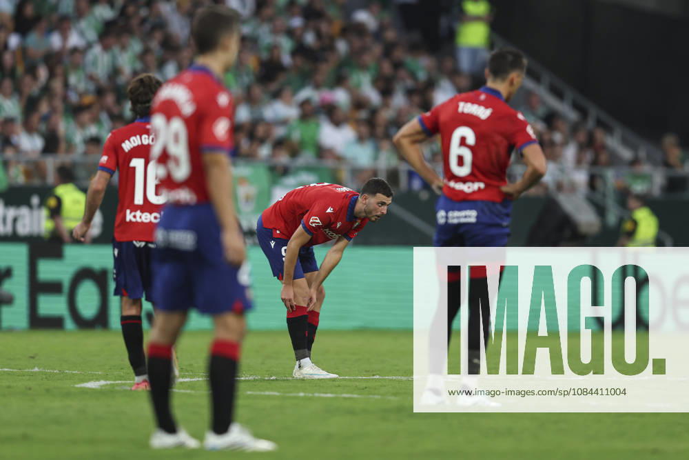 ESP: Real Betis - CA Osasuna. La Liga EA Sports. Matchday 8. Raul Gacia of CA Osasuna during the La Liga EA Sports match between Real Betis and CA Osasuna played at La Cartuja Stadium on Oct 11, 2026 in Sevilla, Spain. kpng