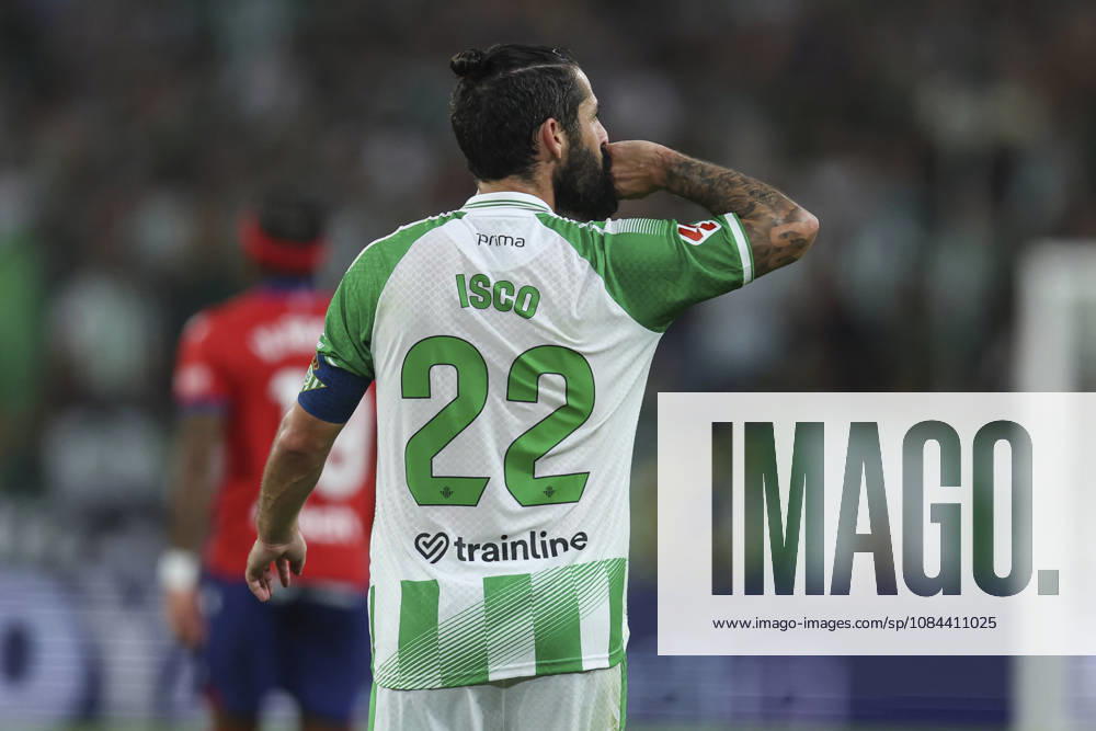 ESP: Real Betis - CA Osasuna. La Liga EA Sports. Matchday 8. Isco Alarcon of Real Betis during the La Liga EA Sports match between Real Betis and CA Osasuna played at La Cartuja Stadium on Oct 11, 2026 in Sevilla, Spain. kpng
