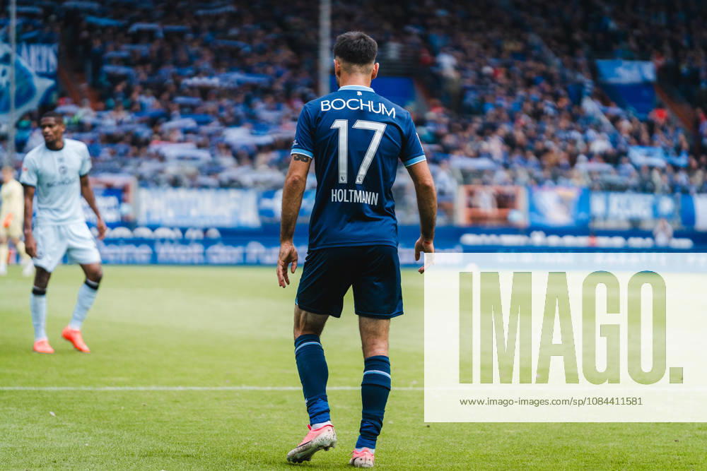 Bochum, Germany October 11, 2026 2. Bundesliga 2026–2027 Matchday 7 VfL Bochum 1848 vs. DSC Arminia Bielefeld Pictured: Gerrit Holtmann (BOC) looking toward the East Stand DFL and DFB regulations prohibit any use of photographs as image sequences and or quasi-video. Vonovia Ruhrstadion, North Rhine-Westphalia