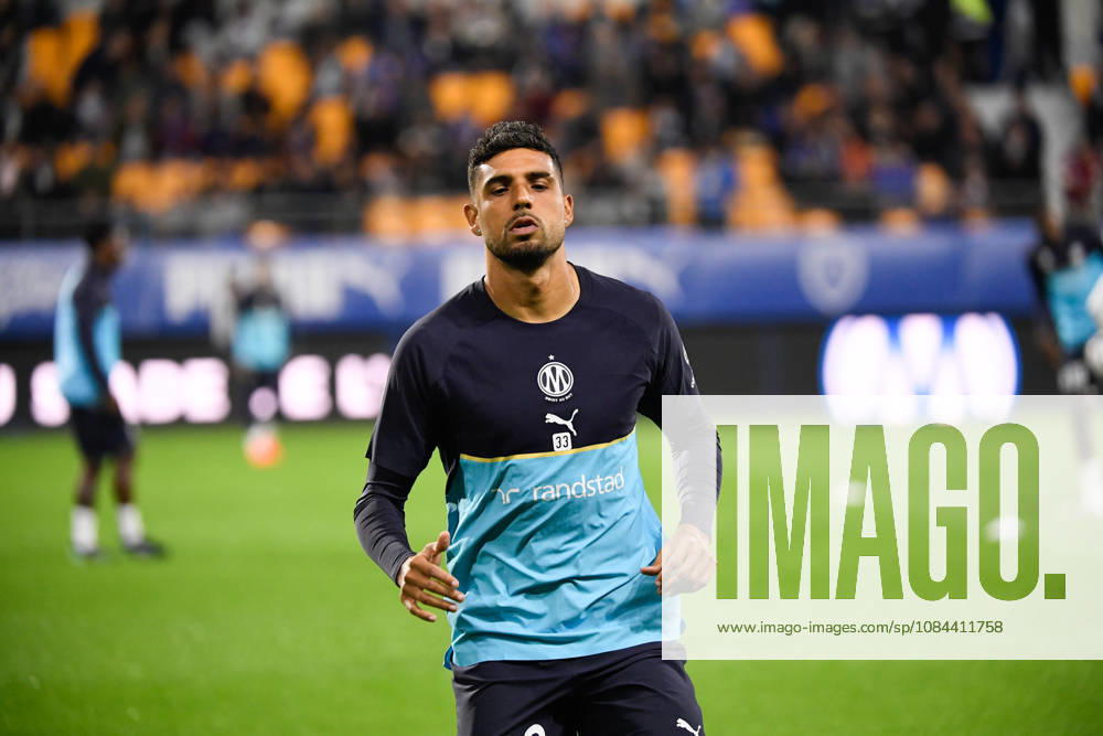 ESTAC Troyes v Olympique de Marseille - Ligue 1 McDonald s 2026 2027 Emerson PALMIERI of Olympique de Marseille during Ligue 1 McDonald s match between Troyes and Marseille at Stade de l Aube on October 11, 2026 in Troyes, France. Troyes France