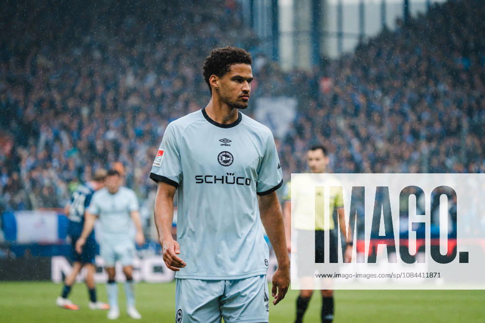 Bochum, Germany October 11, 2026 2. Bundesliga 2026–2027 Matchday 7 VfL Bochum 1848 vs. DSC Arminia Bielefeld Pictured: Joel Felix DSC DFL DFB regulations prohibit any use of photographs as image sequences and or quasi-video Vonovia Ruhrstadion North Rhine-Westphalia