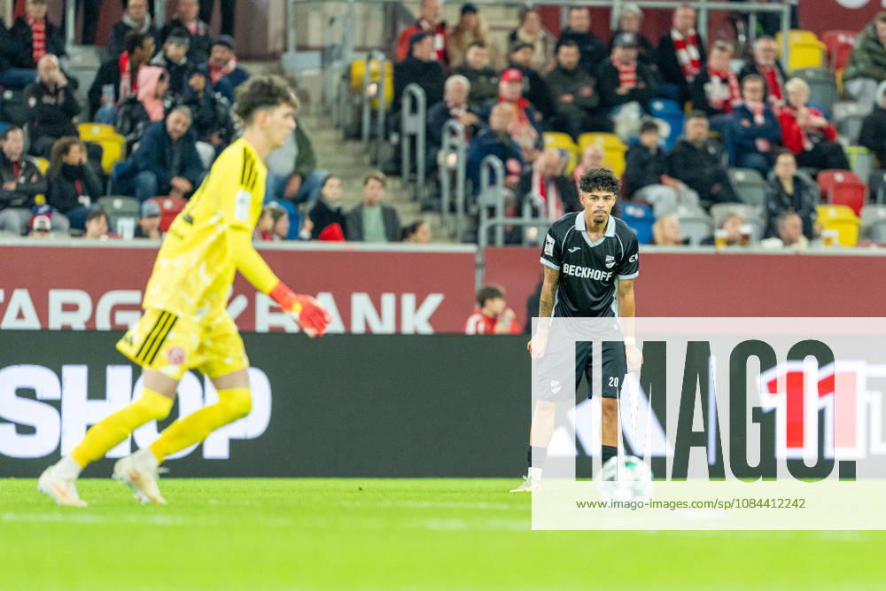 Andre Leipold, SC Verl, 20: Fortuna Düsseldorf vs. SC Verl, Soccer, 3rd Division, Matchday 8, 2026–27 Season, October 12, 2026, DFL regulations prohibit any use of photographs as image sequences and or quasi-video, Fortuna Düsseldorf vs. SC Verl, soccer, 3rd Division, Matchday 8, 2026–27 season, October 12, 2026, Düsseldorf
