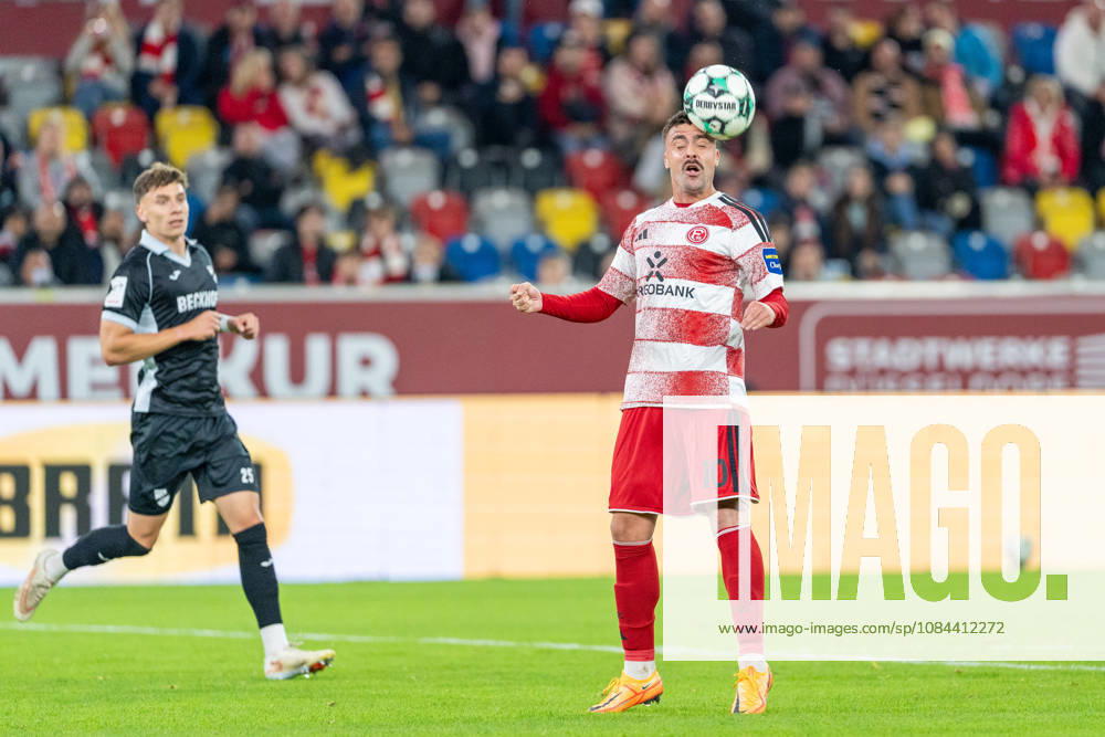Tim Heike (SC Verl), 25, Philipp Foerster (Fortuna Düsseldorf), 10, scores with a header in Fortuna Düsseldorf vs. SC Verl, soccer, 3. Liga, Matchday 8, 2026–27 season, December 10, 2026, DFL regulations prohibit any use of photographs as image sequences and or quasi-video, Fortuna Düsseldorf vs. SC Verl, soccer, 3. Liga, Matchday 8, 2026–27 season, October 12, 2026, Düsseldorf