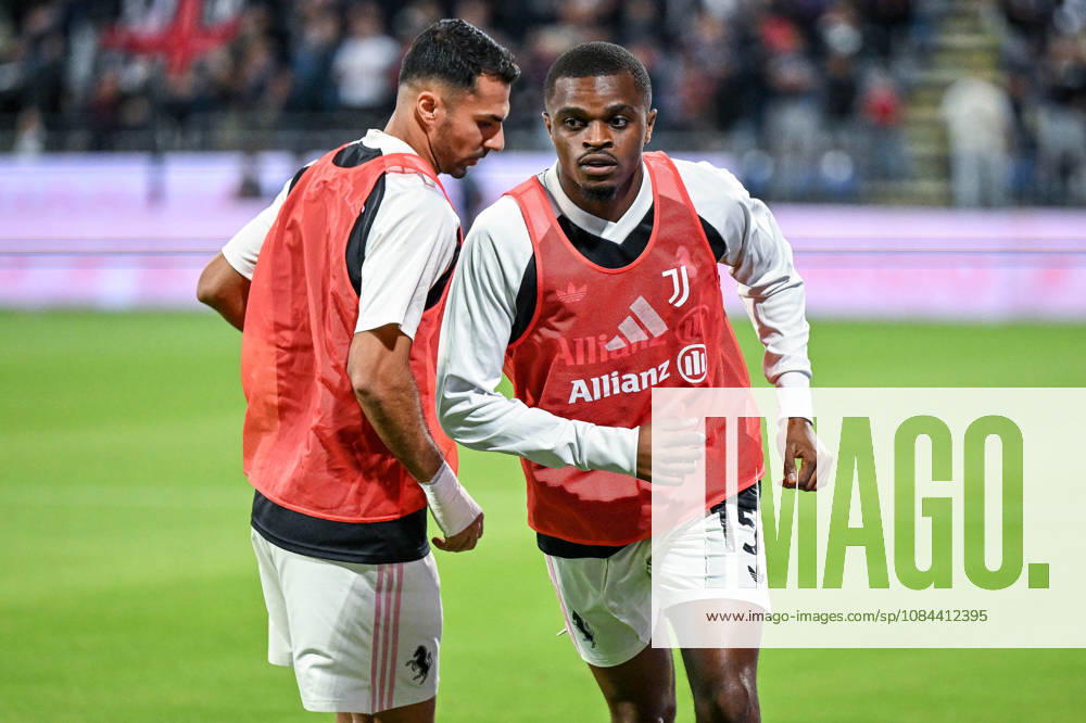 IPA89563646 - Pierre Kalulu of Juventus FC during the Cagliari Calcio vs. Juventus FC Italian Serie A soccer match in Cagliari, Italy, on October 11, 2026