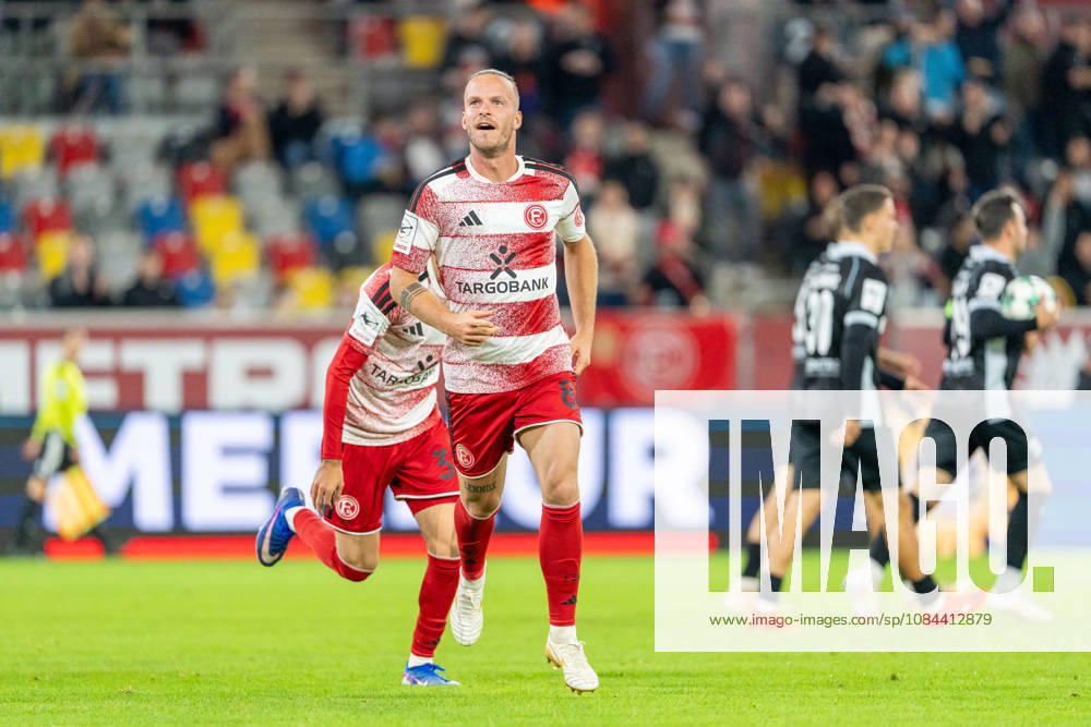 Jorrit Hendrix, Fortuna Düsseldorf, 8th goal scorer in the 2-1 win, goal celebration: Fortuna Düsseldorf vs. SC Verl, soccer, 3. Liga, Matchday 8, 2026-27 season, December 10, 2026, DFL regulations prohibit any use of photographs as image sequences and or quasi-video. Fortuna Düsseldorf vs. SC Verl, soccer, 3. Liga, Matchday 8, 2026–27 season, October 12, 2026, Düsseldorf