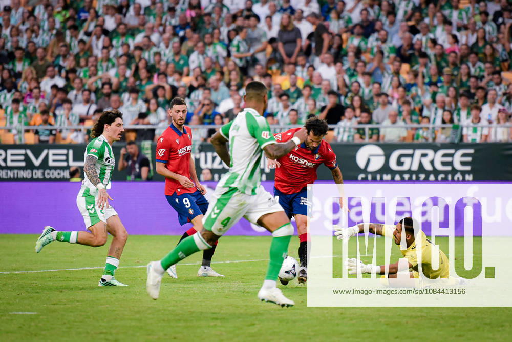 ESP LaLiga EA Sports Real Betis vs. CA Osasuna: Ruben Garcia of Osasuna during the LaLiga EA Sports match between Real Betis and CA Osasuna played at Benito Villamarin Stadium in Seville on October 11, 2026, in Spain. Spanish Soccer