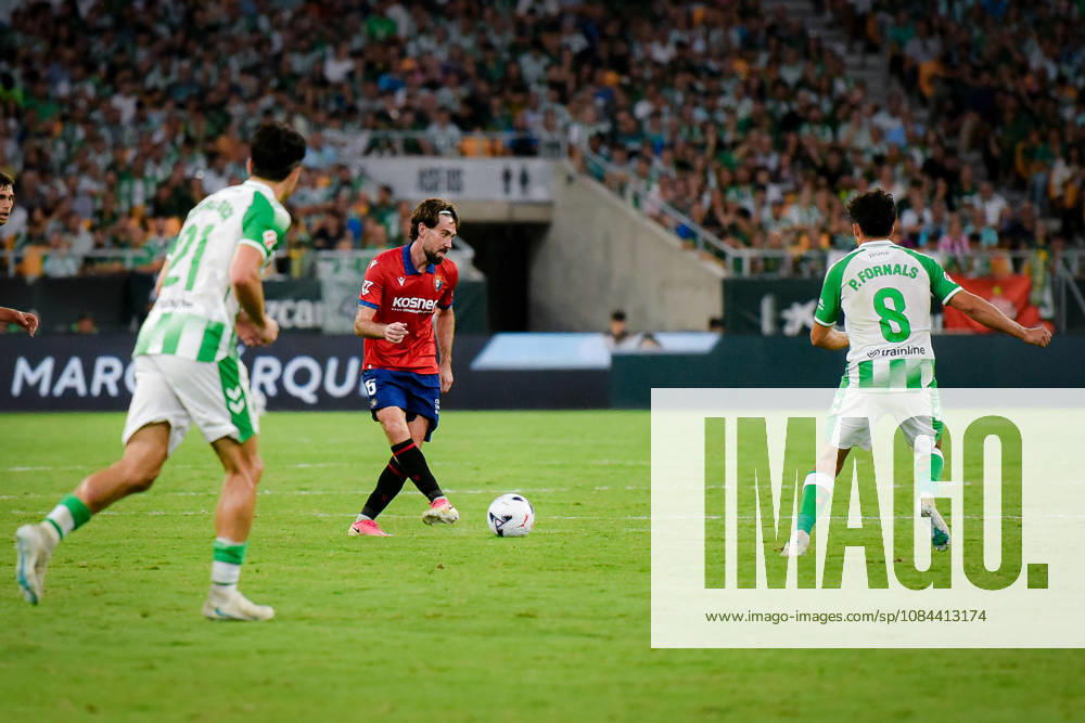 ESP LaLiga EA Sports: Real Betis vs. CA Osasuna. Moi Gomez of Osasuna during the LaLiga EA Sports match between Real Betis and CA Osasuna played at Benito Villamarin Stadium in Seville on October 11, 2026, in Spain. Spanish Soccer
