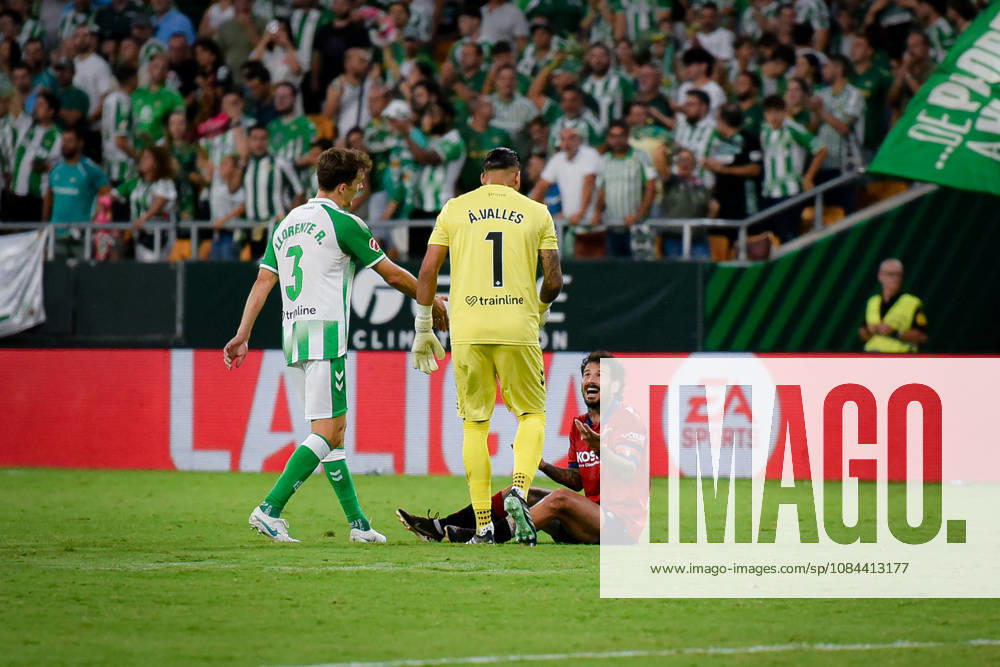 ESP LaLiga EA Sports: Real Betis vs. CA Osasuna. Moi Gomez of Osasuna during the LaLiga EA Sports match between Real Betis and CA Osasuna played at Benito Villamarin Stadium in Seville on October 11, 2026, in Spain. Spanish Soccer