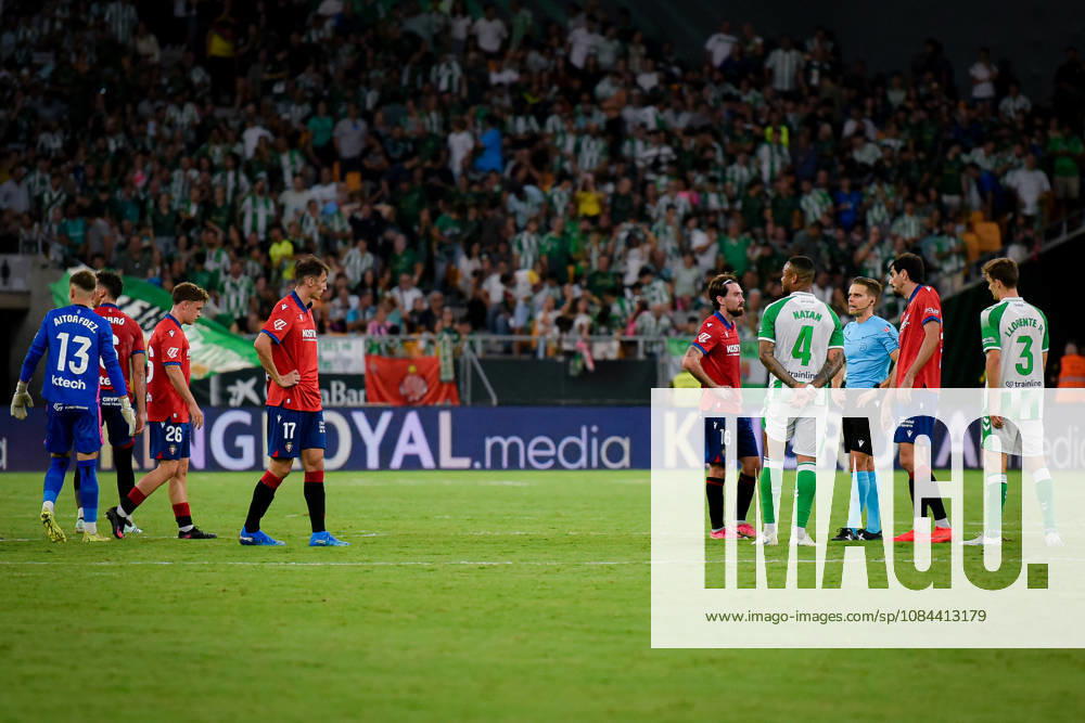 ESP LaLiga EA Sports: Real Betis vs. CA Osasuna during the LaLiga EA Sports match between Real Betis and CA Osasuna, played at Benito Villamarín Stadium in Seville on October 11, 2026, in Spain. Spanish Soccer