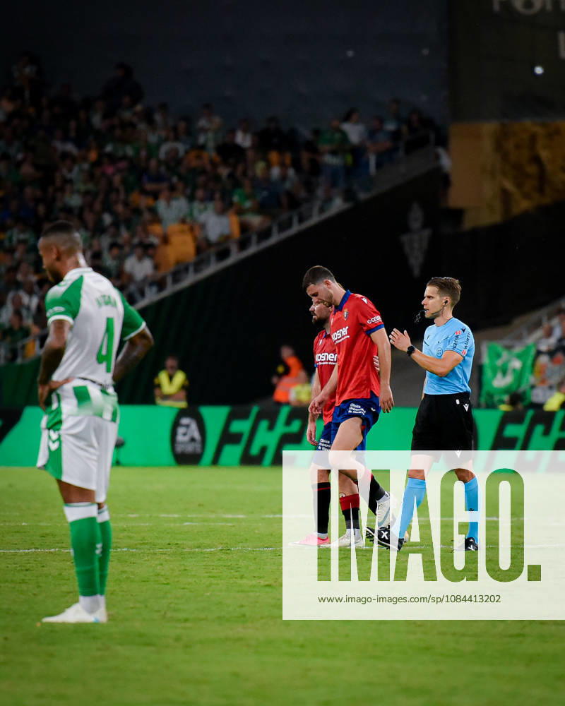 ESP LaLiga EA Sports: Real Betis vs. CA Osasuna during the LaLiga EA Sports match between Real Betis and CA Osasuna, played at Benito Villamarín Stadium in Seville on October 11, 2026, in Spain. Spanish Soccer