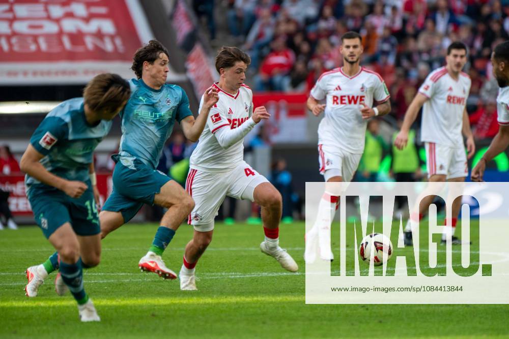 Mikey Moore, Midfielder, 1 FC Cologne 47 , , 1 FC Cologne vs. Borussia Mönchengladbach, Soccer, Bundesliga 1, Matchday 5, October 11, 2026. DFB and DFL regulations prohibit any use of photographs as image sequences and or quasi-video. Cologne, North Rhine-Westphalia, Germany