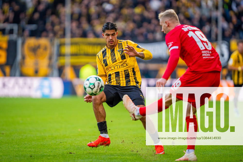 Fabio Torsiello (Alemannia Aachen, 17) vs. Meiko Sponsel (FC Viktoria Cologne, 19) TSV Alemannia Aachen vs. FC Viktoria Cologne, Soccer, 3rd Division, Matchday 8, 2026–2027 Season, October 11, 2026 DFB regulations prohibit any use of photographs as image sequences and or quasi-video TSV Alemannia Aachen vs. FC Viktoria Cologne, soccer, 3rd Division, Matchday 8, 2026–2027 season, October 11, 2026, Aachen