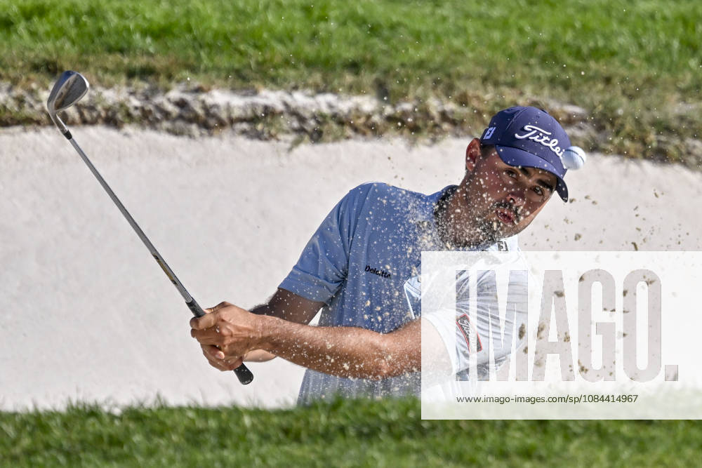 JACOB SKOV OLESEN of Denmark hit the ball out of the bunker during the Open de Espao±a presented by Madrid at Club de Campo Villa de Madrid on October 11, 2026 in Madrid, Spain. Madrid Spain - ZUMAc312 20261011_zsp_c312_248