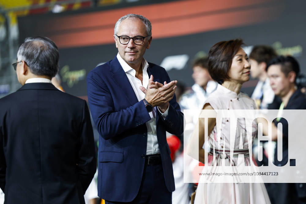 F1 - SINGAPORE GRAND PRIX 2026 DOMENICALI Stefano (ita), Chairman and CEO Formula One Group FOG, portrait during the 2026 Formula 1 Singapore Grand Prix, 17th round of the 2026 Formula One World Championship, WM, Weltmeisterschaft from October 9 to 11, 2026 on the Marina Bay Street Circuit, in Singapore, Singapore - SingaporeSingapore