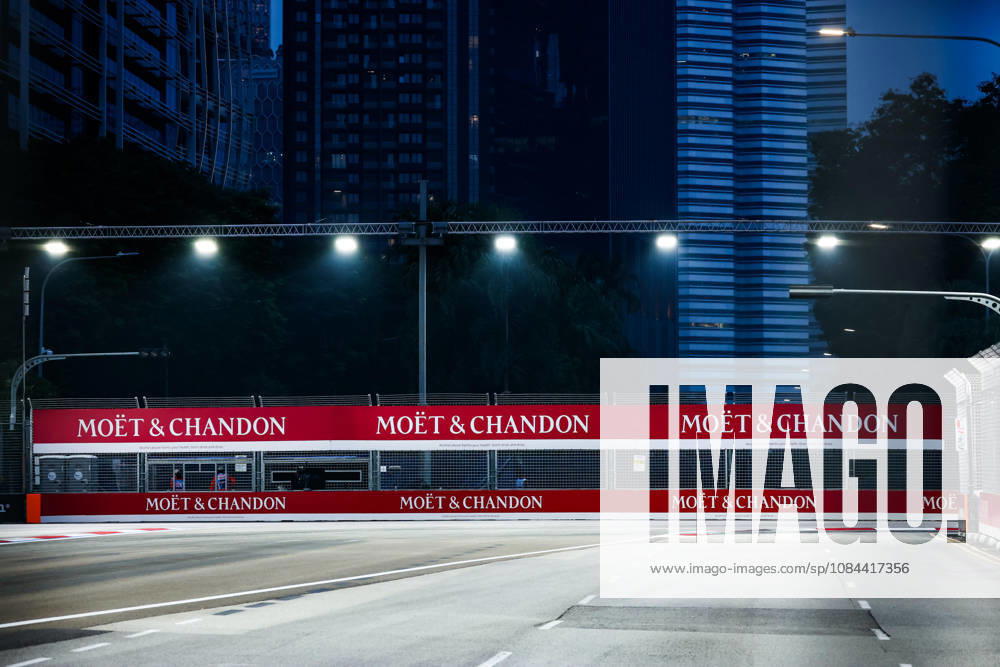 F1 - SINGAPORE GRAND PRIX 2026 Moet & Chandon branding sponsor during the 2026 Formula 1 Singapore Grand Prix, 17th round of the 2026 Formula One World Championship, WM, Weltmeisterschaft from October 9 to 11, 2026 on the Marina Bay Street Circuit, in Singapore, Singapore - SingaporeSingapore