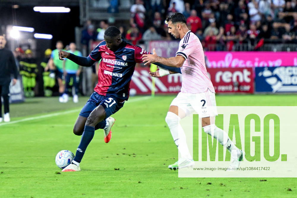 Cagliari s Paul Mendy in action during the Serie A soccer match between Cagliari Calcio and Juventus at the Unipol Domus in Cagliari, Sardinia - Sunday 11th october 2026. - Soccer
