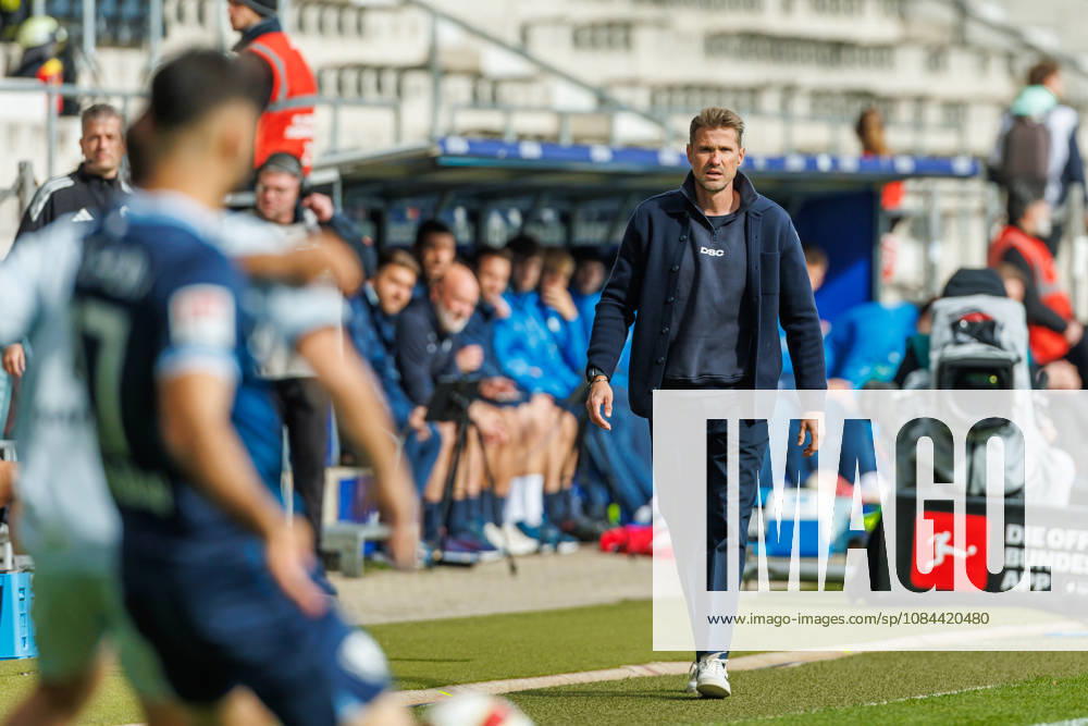 DSC Arminia Bielefeld coach Oliver Kirch watches during the 2. Bundesliga match between VfL Bochum and Arminia Bielefeld, Ruhrstadion on October 11, 2026, in Bochum, Germany. Photo by Mario Hommes, DeFodi Images. Coach Oliver Kirch of DSC Arminia Bielefeld looks on during the 2nd Bundesliga match between VfL Bochum and Arminia Bielefeld at Vonovia Ruhrstadion on October 11, 2026 in Bochum, Germany. Photo by Mario Hommes, DeFodi Images. DFB and DFL regulations prohibit any use of photographs as image sequences and or quasi-video. Photo by Mario Hommes, DeFodi Images