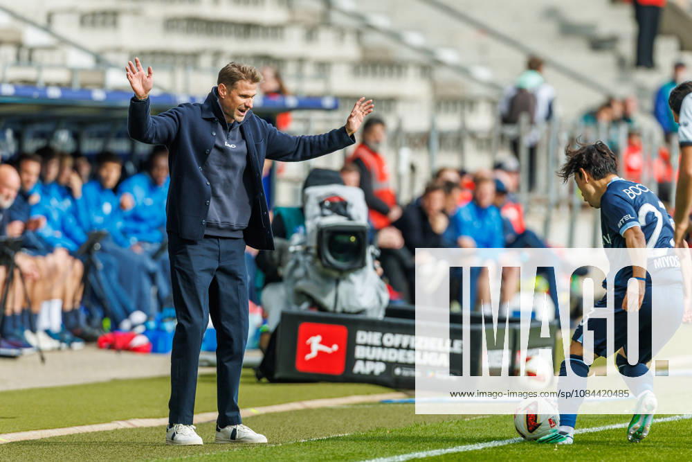 DSC Arminia Bielefeld coach Oliver Kirch watches during the 2. Bundesliga match between VfL Bochum and Arminia Bielefeld, Ruhrstadion on October 11, 2026, in Bochum, Germany. Photo by Mario Hommes, DeFodi Images. Coach Oliver Kirch of DSC Arminia Bielefeld looks on during the 2nd Bundesliga match between VfL Bochum and Arminia Bielefeld at Vonovia Ruhrstadion on October 11, 2026 in Bochum, Germany. Photo by Mario Hommes, DeFodi Images. DFB and DFL regulations prohibit any use of photographs as image sequences and or quasi-video. Photo by Mario Hommes, DeFodi Images