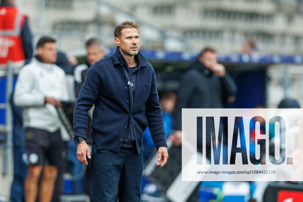 DSC Arminia Bielefeld coach Oliver Kirch watches during the 2. Bundesliga match between VfL Bochum and Arminia Bielefeld, Ruhrstadion on October 11, 2026, in Bochum, Germany. Photo by Mario Hommes, DeFodi Images. Coach Oliver Kirch of DSC Arminia Bielefeld looks on during the 2nd Bundesliga match between VfL Bochum and Arminia Bielefeld at Vonovia Ruhrstadion on October 11, 2026 in Bochum, Germany. Photo by Mario Hommes, DeFodi Images. DFB and DFL regulations prohibit any use of photographs as image sequences and or quasi-video. Photo by Mario Hommes, DeFodi Images