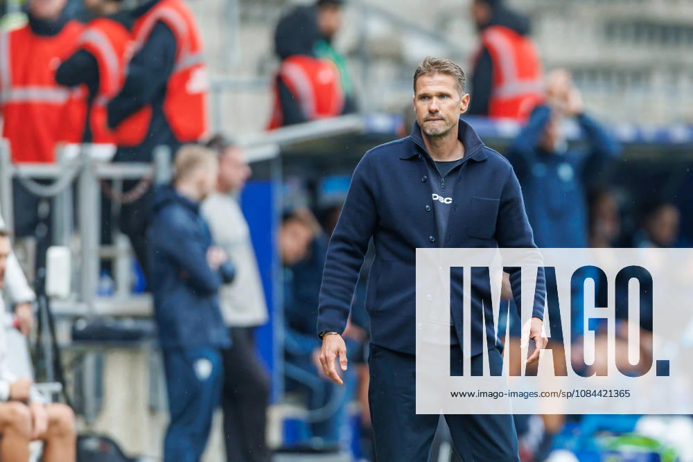 DSC Arminia Bielefeld coach Oliver Kirch watches during the 2. Bundesliga match between VfL Bochum and Arminia Bielefeld, Ruhrstadion on October 11, 2026, in Bochum, Germany. Photo by Mario Hommes, DeFodi Images. Coach Oliver Kirch of DSC Arminia Bielefeld looks on during the 2nd Bundesliga match between VfL Bochum and Arminia Bielefeld at Vonovia Ruhrstadion on October 11, 2026 in Bochum, Germany. Photo by Mario Hommes, DeFodi Images. DFB and DFL regulations prohibit any use of photographs as image sequences and or quasi-video. Photo by Mario Hommes, DeFodi Images
