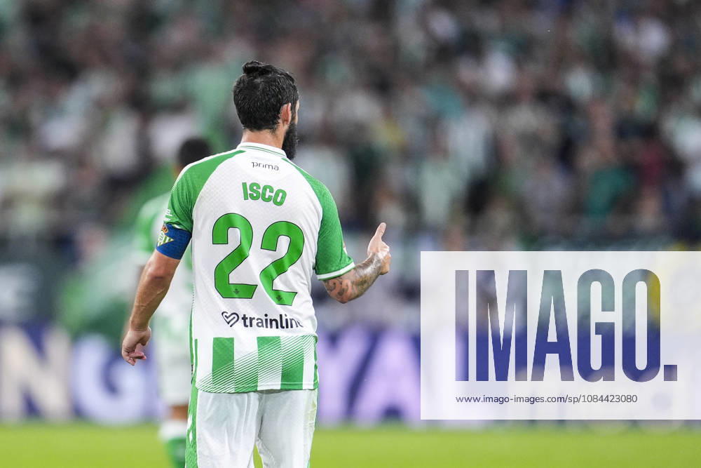 Francisco Alarcon Isco of Real Betis Balompie celebrates a goal during the Spanish league, LaLiga EA Sports, football match played between Real Betis and CA Osasuna at La Cartuja stadium on October 11, 2026, in Sevilla, Spain. Sevilla Spain - ZUMAa181 20261011_zaa_a181_296