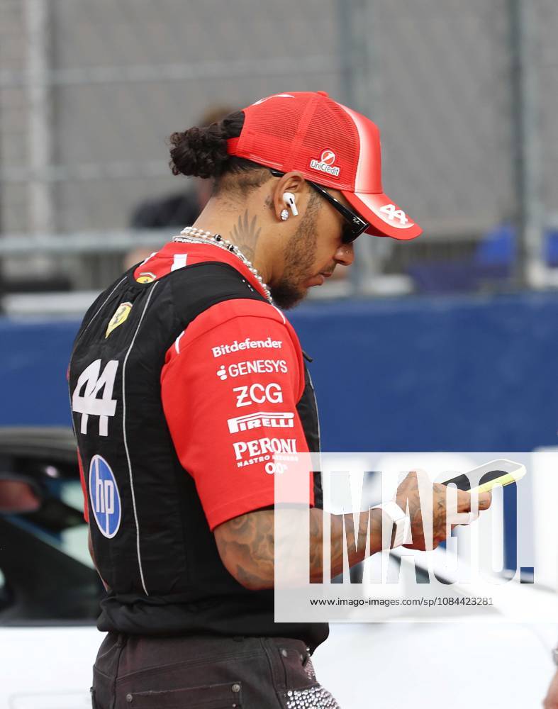Formula 1 - Singapore Grand Prix SINGAPORE, REPUBLIC OF SINGAPORE, OCTOBER 11: Sir Lewis Hamilton racing driver for Ferrari from Great Britain during FIA Formula 1 Grand Prix of Singapore at Marina Bay Street Circuit, Singapore, Republic of Singapore on October 11. (Photo by Crystal Pix) Singapore Marina Bay Street Circuit Singapore