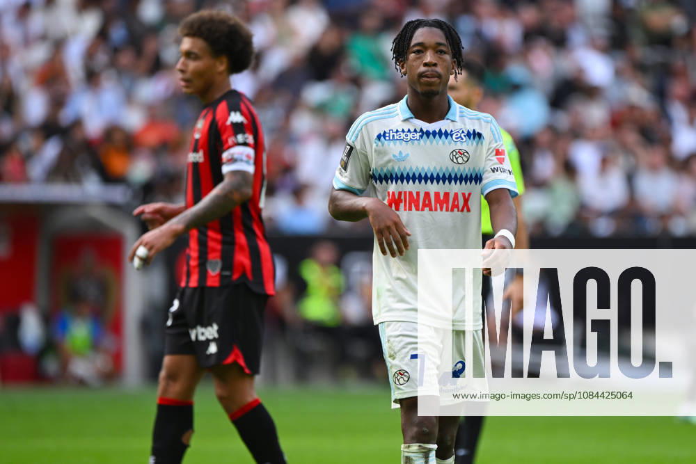 Samuel Amo-Ameyaw (RCSA) - Ligue 1 McDonalds match between OGC Nice and Racing Club de Strasbourg Alsace on October 11, 2026 at the Allianz Riviera Stadium in Nice.