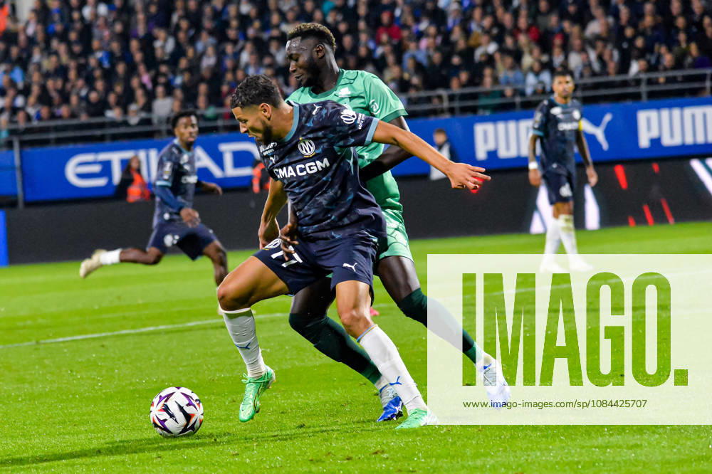 Amine Harit (OM) Mouhamed Diop (ESTAC Troyes)
