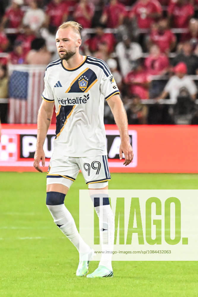 ST. LOUIS, MO - OCTOBER 11: Joao Klauss (99) of the LA Galaxy during the MLS, Fussball Herren, USA regular season match where St. Louis CITY SC hosted LA Galaxy on Sunday October 11th, 2026, at Energizer Park in St. Louis City, MO. (Photo by Rick Ulreich Icon Sportswire) SOCCER: OCT 11 MLS St. Louis CITY SC vs LA Galaxy Icon26101124