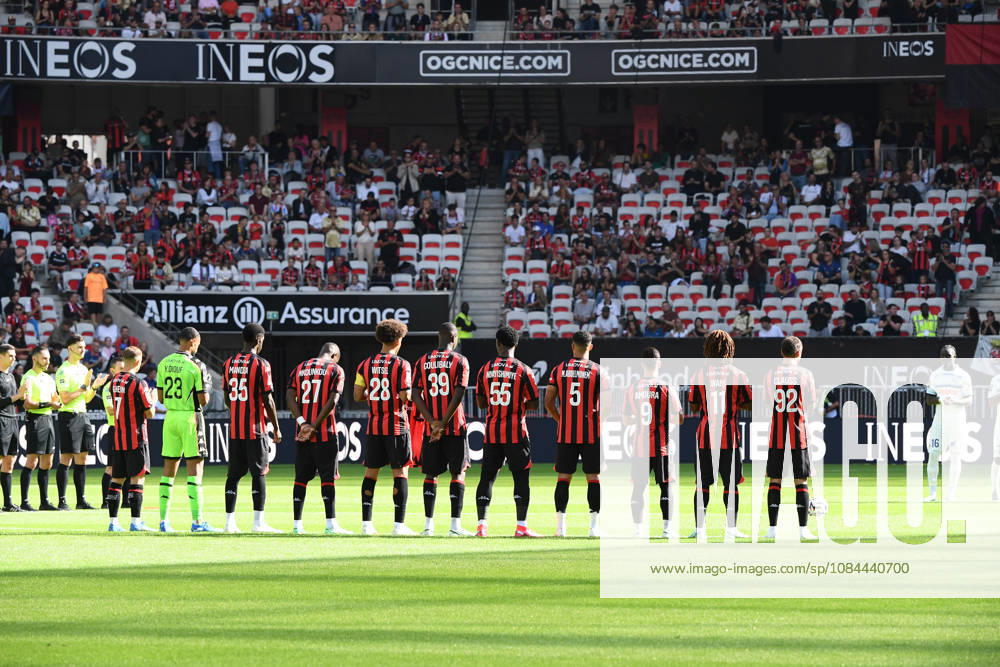 OGC Nice v RC Strasbourg Alsace - Ligue 1 McDonald s 2026 2027 Team of Nice during Ligue 1 McDonald s match between Nice and Strasbourg at Allianz Riviera Stadium on October 11, 2026 in Nice, France. Nice France