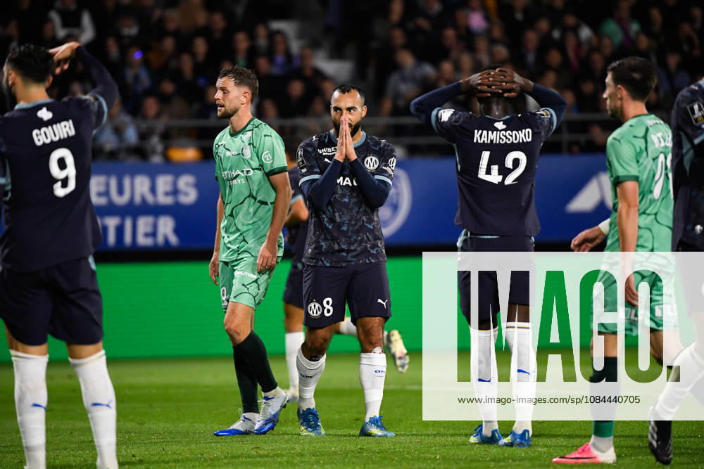 ESTAC Troyes v Olympique de Marseille - Ligue 1 McDonald s 2026 2027 Himad ABDELLI of Marseille during Ligue 1 McDonald s match between Troyes and Marseille at Stade de l Aube on October 11, 2026 in Troyes, France. Troyes France