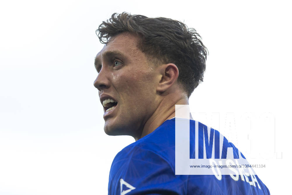 Dara O Shea of Ipswich Town celebrates scoring his team s second goal during the Premier League 2026 27 match between Ipswich Town and Fulham at Portman Road on October 10, 2026 in Ipswich, England.