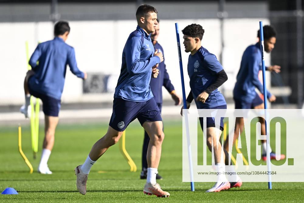 Inter Milan v Club Brugge - UEFA Champions League Media Activities 12 10 2026 WESTKAPELLE, BELGIUM - OCTOBER 12 : Tresoldi Nicolo forward of Club Brugge pictured during a training session ahead of the UEFA Champions League 2026 27 League Phase matchday 2 match between Inter Milan and Club Brugge on October 12, 2026 in Westkapelle, Belgium, 12 10 2026 Westkapelle Belgium