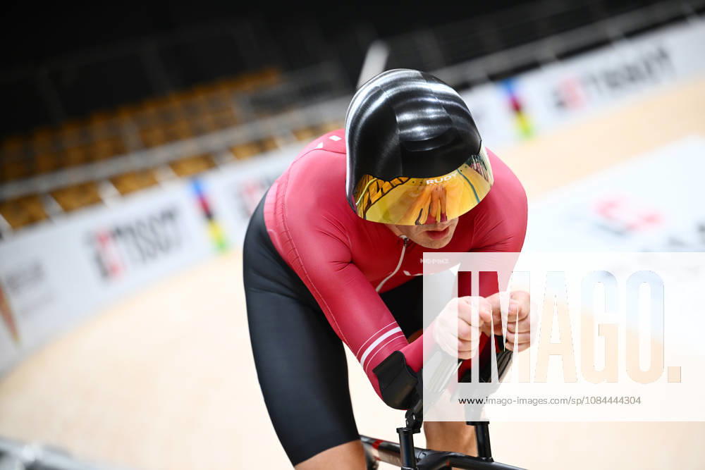 Tissot UCI 2026 Track World Championships Picture by Simon Wilkinson SWpix.com - 12 10 2026 - Track cycling, Rad, Radsport, Bahnrad, Bahn - Tissot UCI 2026 Track World Championships - Chongming- Shanghai Velodrome, Shanghai, China - track training , practice, previews, Latvia Chongming, Shanghai China