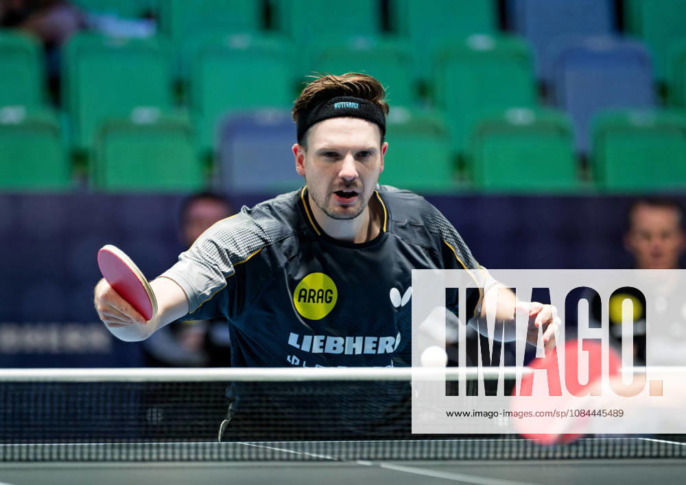 Ricardo Walther ASC Gruenwettersbach, Germany (photo ms1552) at the 2026 European Table Tennis Championships in Ljubljana LJUBLJANA, SLOVENIA, OCTOBER 12, 2026 Ricardo Walther of ASC Gruenwettersbach, Germany (photo ms1552) in action at the European Table Tennis Championships at Stozice Arena in Ljubljana, Slovenia. Photo by Manfred Schillings. Ljubljana, Stozice Arena, Lisbon, Slovenia