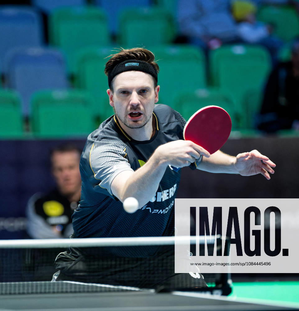 Ricardo Walther ASC Gruenwettersbach, Germany (photo ms1554) at the 2026 European Table Tennis Championships in Ljubljana LJUBLJANA, SLOVENIA, OCTOBER 12, 2026 Ricardo Walther of ASC Gruenwettersbach, Germany (photo ms1554) in action at the European Table Tennis Championships at Stozice Arena in Ljubljana, Slovenia. Photo by Manfred Schillings. Ljubljana, Stozice Arena, Lisbon, Slovenia