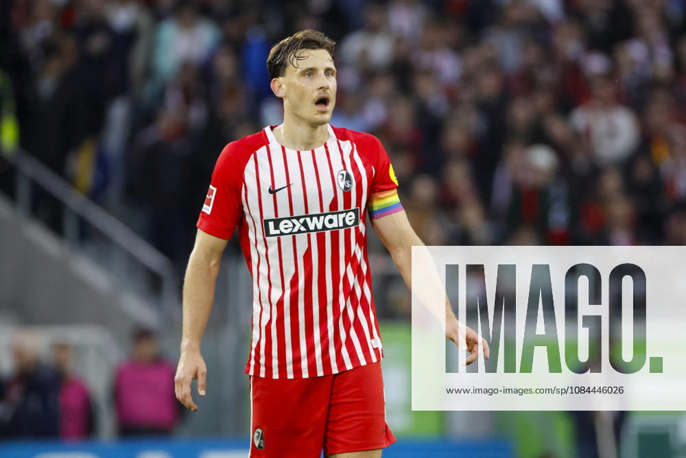 Maximilian Eggestein, SC Freiburg, 08, facial expressions, emotion, Germany, soccer, Bundesliga 1, Matchday 5, 2026–2027, SC Freiburg vs. FC Schalke 04, October 11, 2026, Freiburg im Breisgau, Europa-Park Stadium, Germany