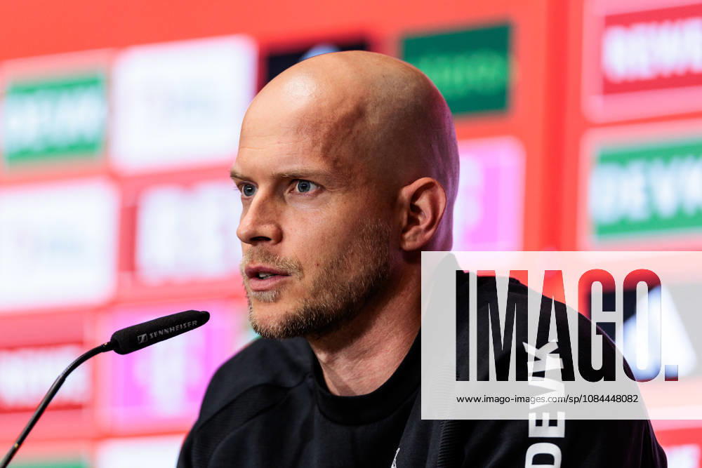 Rene Wagner (Head Coach 1. FC Koeln) during the post game press conference, PK, Pressekonferenz o the Bundesliga match between 1. FC Koeln vs. Borussia Moenchengladbach at Rheinenergie-Stadion on matchday 5 of the 1. Bundesliga on October 11, 2026 in Koeln, Germany. DFL REGULATIONS PROHIBIT ANY USE OF PHOTOGRAPHS AS IMAGE SEQUENCES AND OR QUASI-VIDEO. North Rhine Westphalia Germany