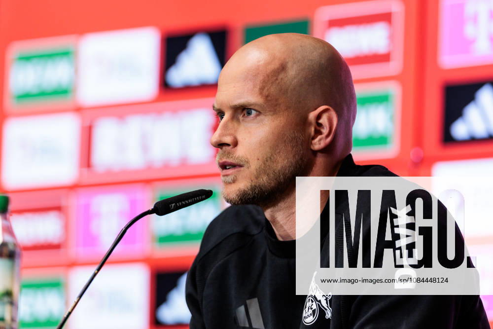 Rene Wagner (Head Coach 1. FC Koeln) during the post game press conference, PK, Pressekonferenz o the Bundesliga match between 1. FC Koeln vs. Borussia Moenchengladbach at Rheinenergie-Stadion on matchday 5 of the 1. Bundesliga on October 11, 2026 in Koeln, Germany. DFL REGULATIONS PROHIBIT ANY USE OF PHOTOGRAPHS AS IMAGE SEQUENCES AND OR QUASI-VIDEO. North Rhine Westphalia Germany