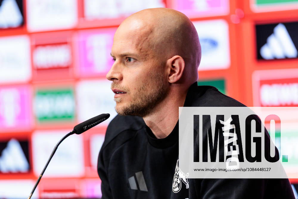 Rene Wagner (Head Coach 1. FC Koeln) during the post game press conference, PK, Pressekonferenz o the Bundesliga match between 1. FC Koeln vs. Borussia Moenchengladbach at Rheinenergie-Stadion on matchday 5 of the 1. Bundesliga on October 11, 2026 in Koeln, Germany. DFL REGULATIONS PROHIBIT ANY USE OF PHOTOGRAPHS AS IMAGE SEQUENCES AND OR QUASI-VIDEO. North Rhine Westphalia Germany